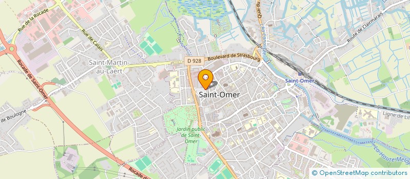 localisation de l'entreprise MONSIEUR SAMUEL DEMARTHE à SAINT-OMER