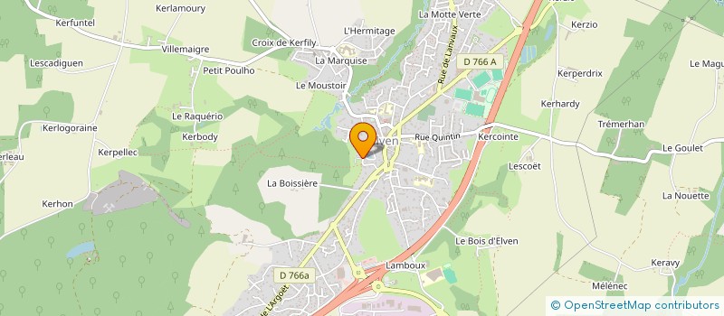 localisation de l'entreprise MONSIEUR SAMUEL DEMOLY  ELVEN