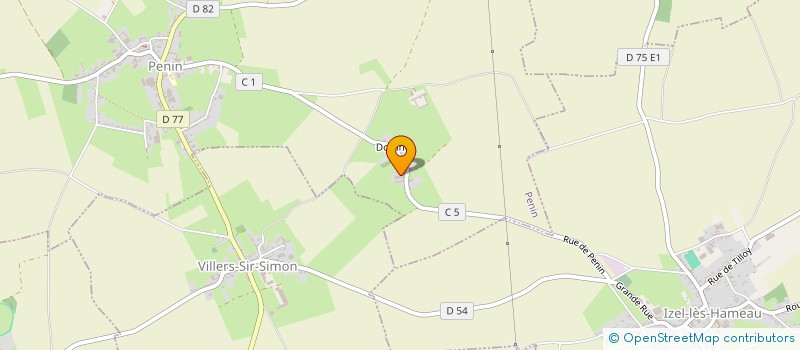 localisation de l'entreprise MONSIEUR SAMUEL DENECKER  PENIN