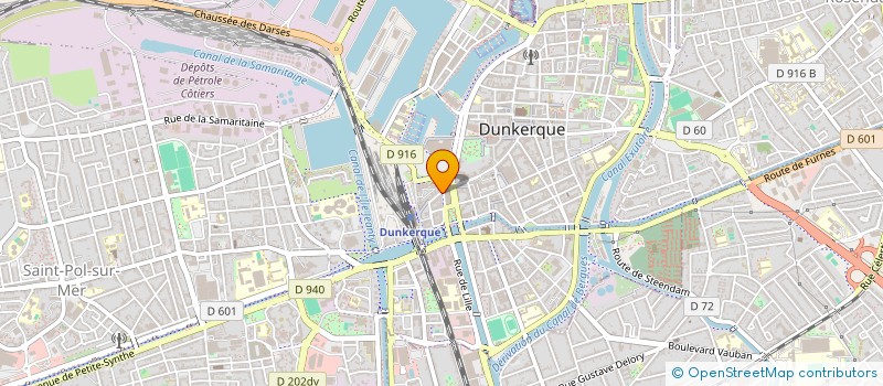 localisation de l'entreprise MONSIEUR SAMUEL DEQUIEDT à DUNKERQUE
