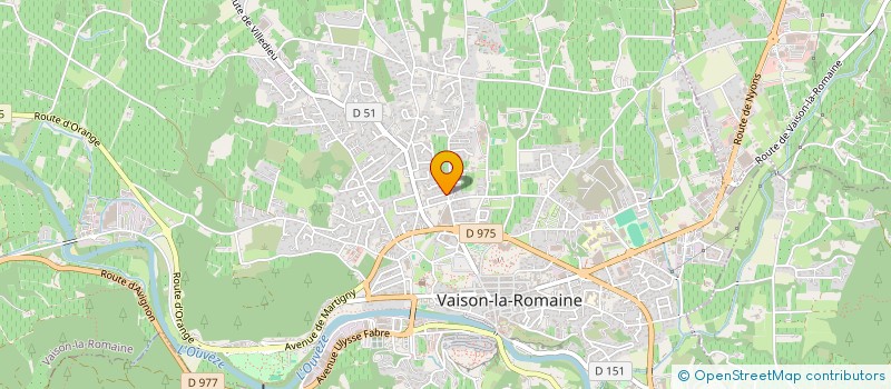 localisation de l'entreprise MONSIEUR SAMUEL DERBIER à VAISON-LA-ROMAINE