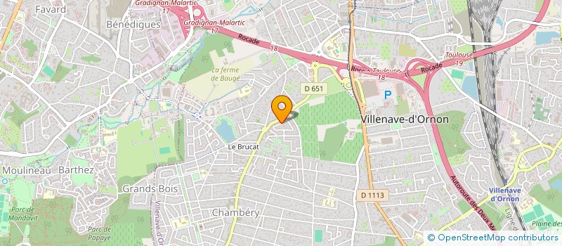 localisation de l'entreprise MONSIEUR SAMUEL DESALME à VILLENAVE-D'ORNON