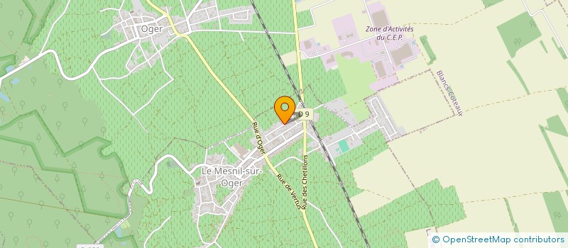 localisation de l'entreprise MONSIEUR SAMUEL DESHAUTELS  LE MESNIL-SUR-OGER
