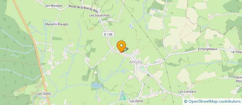 localisation de l'entreprise MONSIEUR SAMUEL DESMAIZIERES  ANTULLY