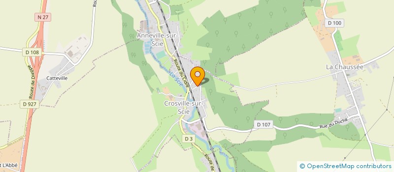 localisation de l'entreprise MONSIEUR SAMUEL DESMETTRE  CROSVILLE-SUR-SCIE