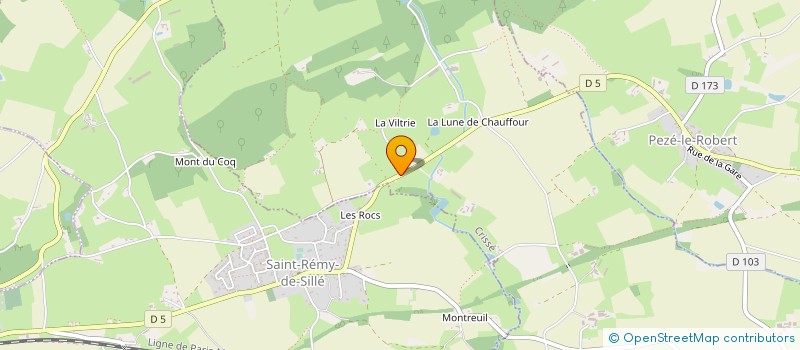 localisation de l'entreprise MONSIEUR SAMUEL DESNOES  CRISSE