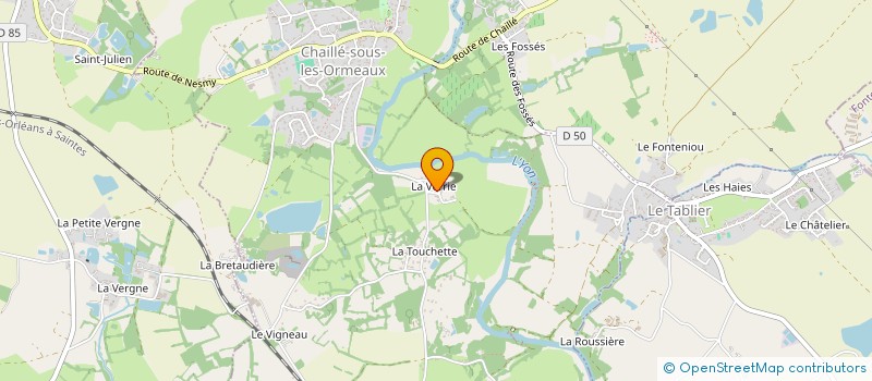 localisation de l'entreprise MONSIEUR SAMUEL DESSEVRES  RIVES DE L'YON