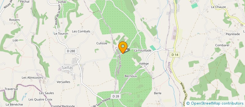 localisation de l'entreprise MONSIEUR SAMUEL DI GIANNI à COLLONGES-LA-ROUGE