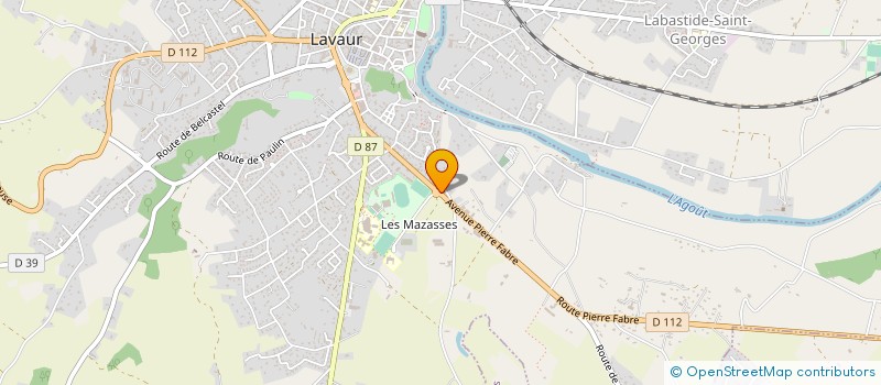 localisation de l'entreprise MONSIEUR SAMUEL DIEZ RUBIO  CAJARC