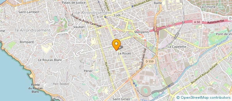 localisation de l'entreprise MONSIEUR SAMUEL DJAOUI à MARSEILLE