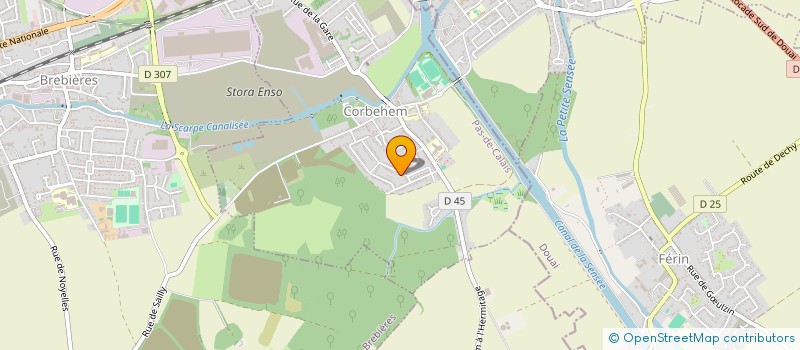 localisation de l'entreprise MONSIEUR SAMUEL DOISY  CORBEHEM