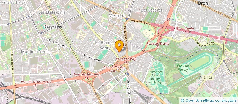 localisation de l'entreprise MONSIEUR SAMUEL DOUILLET  LYON