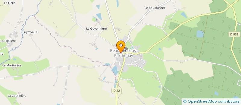 localisation de l'entreprise MONSIEUR SAMUEL DREVIN à BEAULIEU-SOUS-PARTHENAY