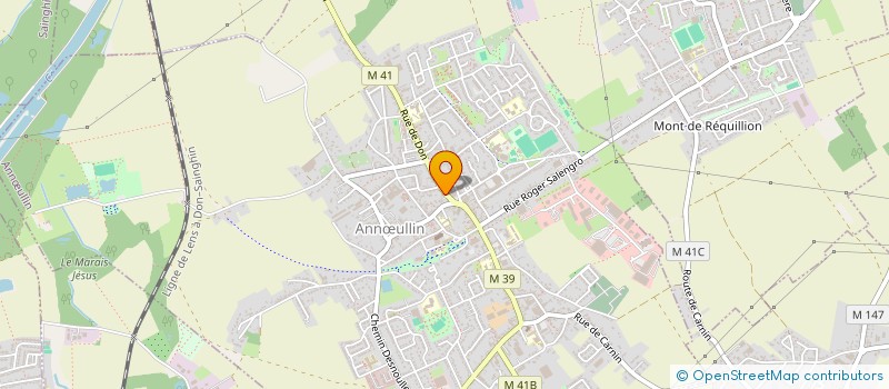 localisation de l'entreprise MONSIEUR SAMUEL DUBOIS  ANNULLIN