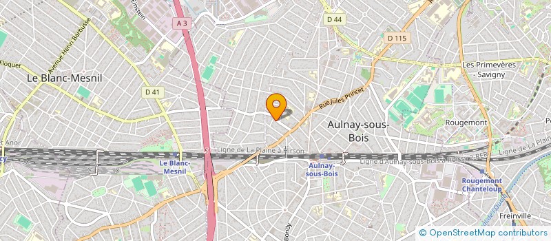 localisation de l'entreprise MONSIEUR SAMUEL DUPUY  AULNAY-SOUS-BOIS