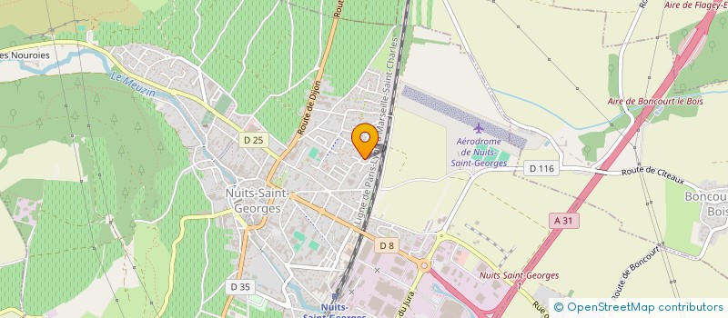 localisation de l'entreprise MONSIEUR SAMUEL DURAND à NUITS-SAINT-GEORGES