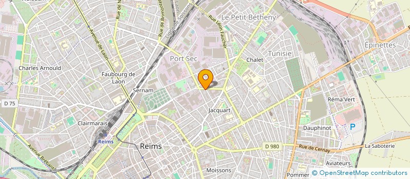 localisation de l'entreprise MONSIEUR SAMUEL DURAND  REIMS