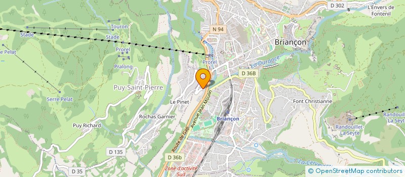 localisation de l'entreprise MONSIEUR SAMUEL DURRLEMAN à BRIANCON