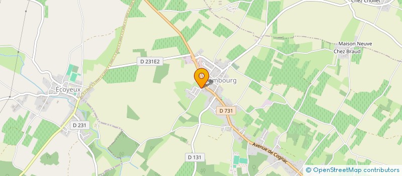 localisation de l'entreprise MONSIEUR SAMUEL DUTOIS  BRIZAMBOURG