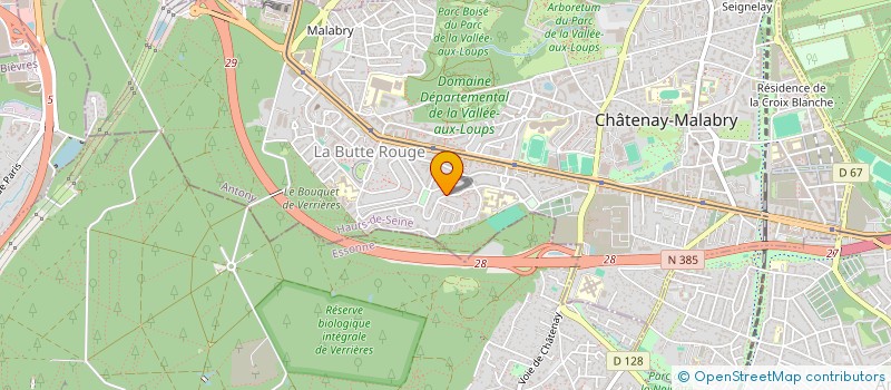 localisation de l'entreprise MONSIEUR SAMUEL EDOUARD  CHATENAY-MALABRY