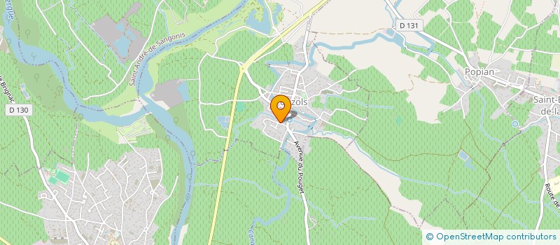 localisation de l'entreprise MONSIEUR SAMUEL EL BAHI  POUZOLS