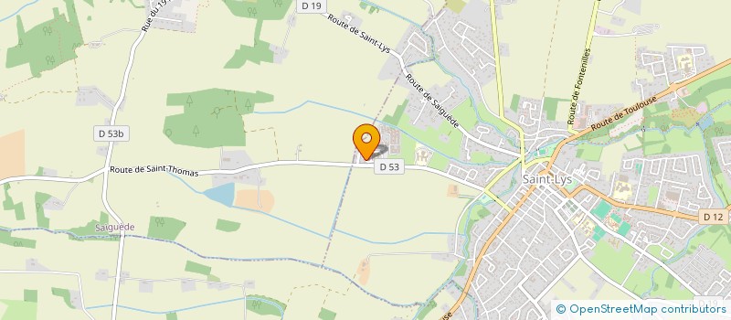 localisation de l'entreprise MONSIEUR SAMUEL EL BELKAOUI  SAINT-LYS