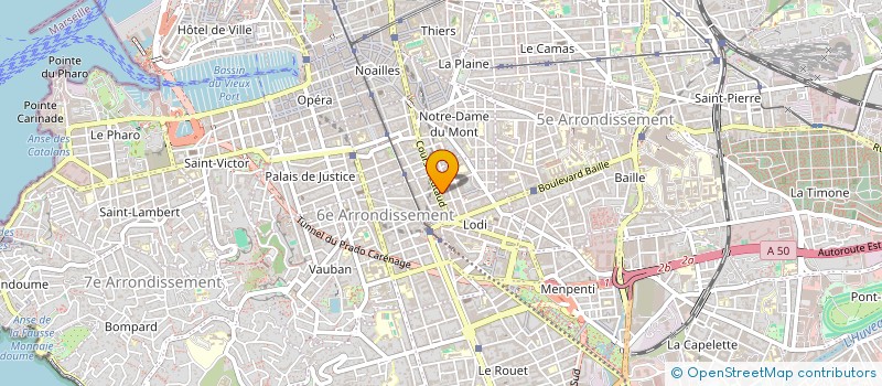 localisation de l'entreprise MONSIEUR SAMUEL ELIE NATHAN à MARSEILLE