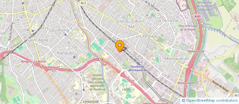 localisation de l'entreprise MONSIEUR SAMUEL ELLIS à TOULOUSE