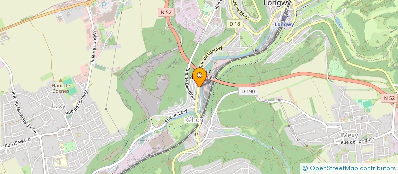 localisation de l'entreprise MONSIEUR SAMUEL ERPELDING  REHON