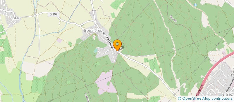 localisation de l'entreprise MONSIEUR SAMUEL ESTEBAN  BOISSIERES