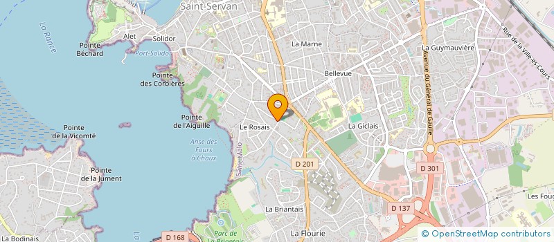 localisation de l'entreprise MONSIEUR SAMUEL ETIENNE  SAINT-MALO