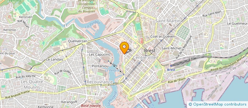 localisation de l'entreprise MONSIEUR SAMUEL EYRE à BREST