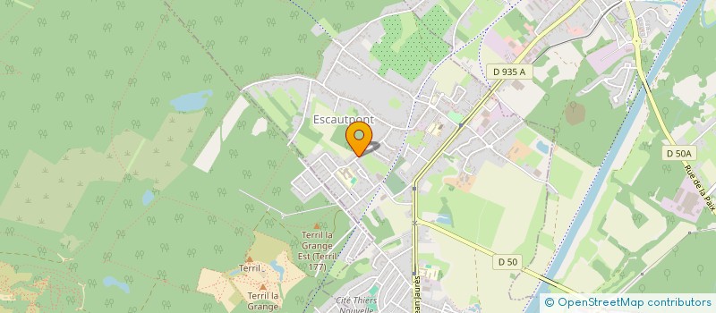 localisation de l'entreprise MONSIEUR SAMUEL FACHE  ESCAUTPONT