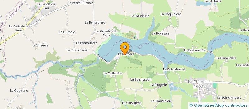localisation de l'entreprise MONSIEUR SAMUEL FAUCHEUX à ERBREE