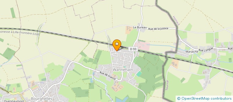 localisation de l'entreprise MONSIEUR SAMUEL FERNANDES  WANNEHAIN