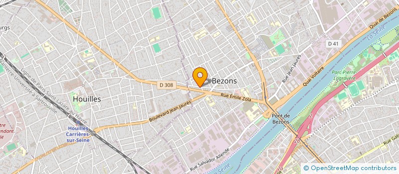 localisation de l'entreprise MONSIEUR SAMUEL FERREIRA à BEZONS