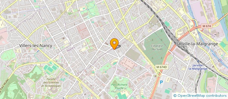 localisation de l'entreprise MONSIEUR SAMUEL FERRY  VANDUVRE-LES-NANCY