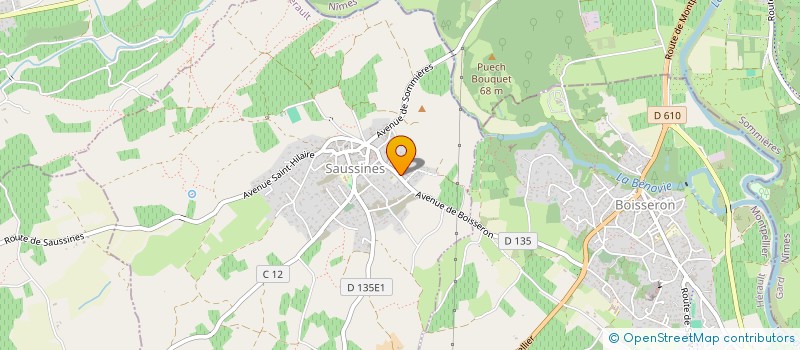 localisation de l'entreprise MONSIEUR SAMUEL FEVRE  SAUSSINES