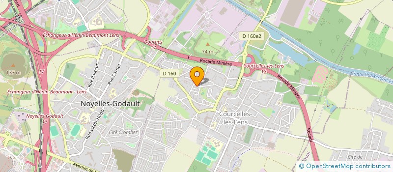 localisation de l'entreprise MONSIEUR SAMUEL FIDER  COURCELLES-LES-LENS