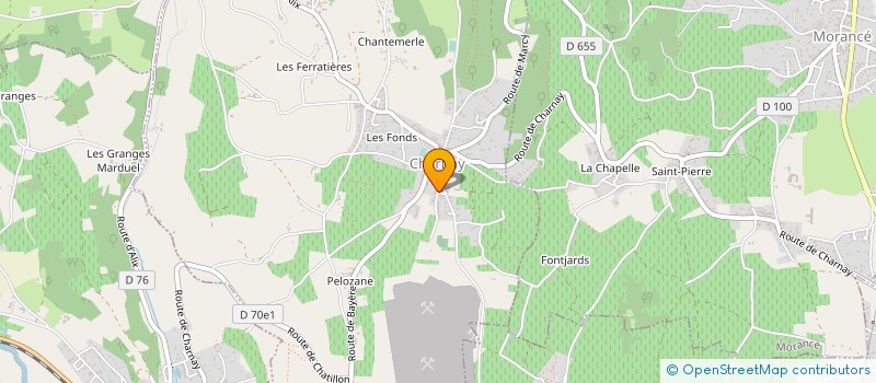 localisation de l'entreprise MONSIEUR SAMUEL FIGUIERE à CHARNAY