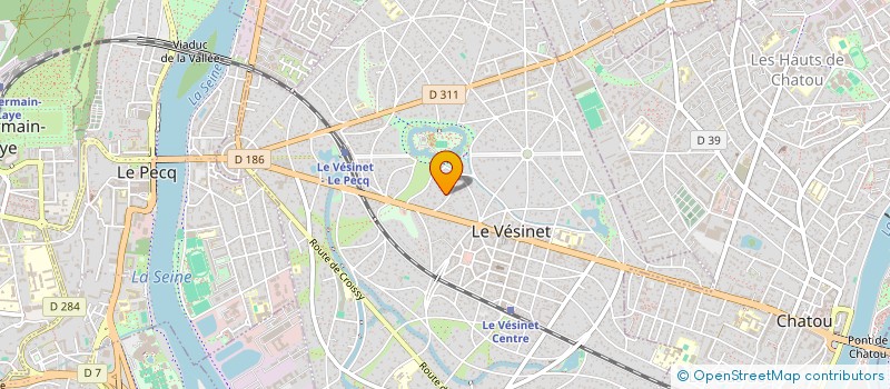 localisation de l'entreprise MONSIEUR SAMUEL FIORENTINO  LE VESINET