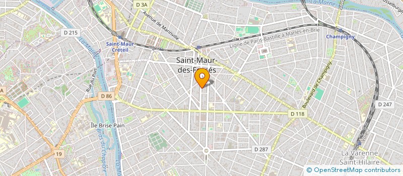 localisation de l'entreprise MONSIEUR SAMUEL FITOUSSI à SAINT-MAUR-DES-FOSSES