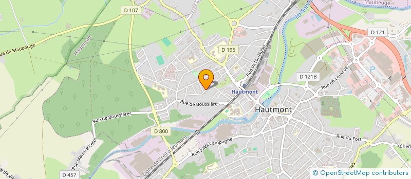 localisation de l'entreprise MONSIEUR SAMUEL FODOR  HAUTMONT