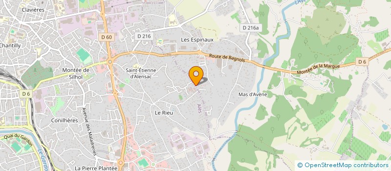 localisation de l'entreprise MONSIEUR SAMUEL FONT  SAINT-PRIVAT-DES-VIEUX