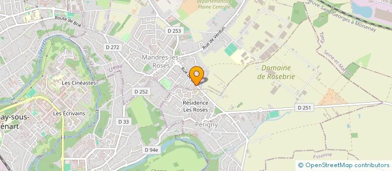 localisation de l'entreprise MONSIEUR SAMUEL FOURNIER à MANDRES-LES-ROSES