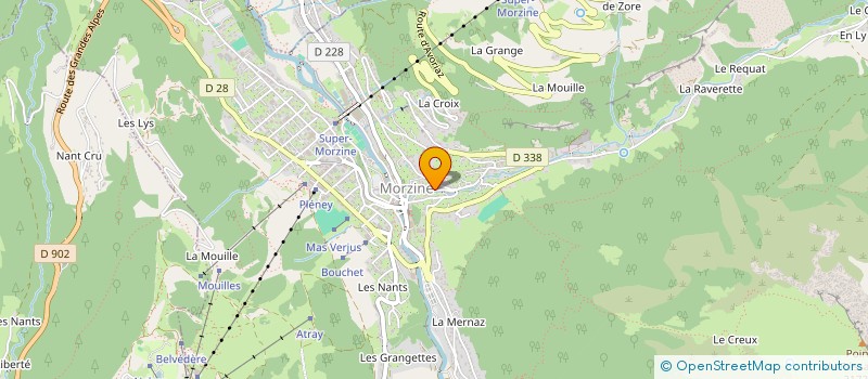 localisation de l'entreprise MONSIEUR SAMUEL FRANCIS NELSON à MORZINE