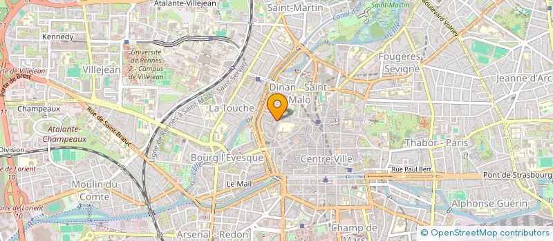 localisation de l'entreprise MONSIEUR SAMUEL FRANCOIS  RENNES
