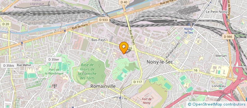 localisation de l'entreprise MONSIEUR SAMUEL FREDJ à ROMAINVILLE