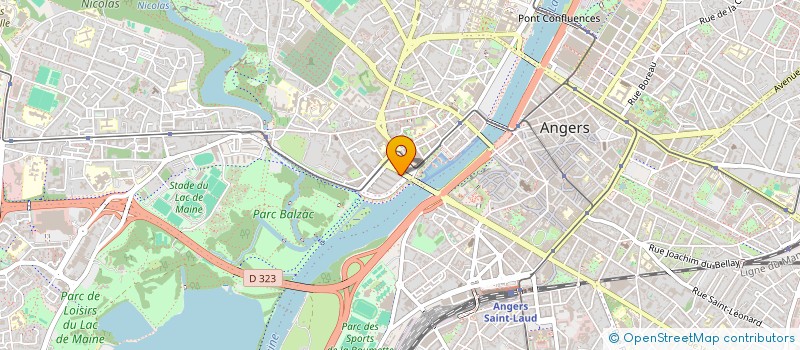 localisation de l'entreprise MONSIEUR SAMUEL FRESNET à ANGERS
