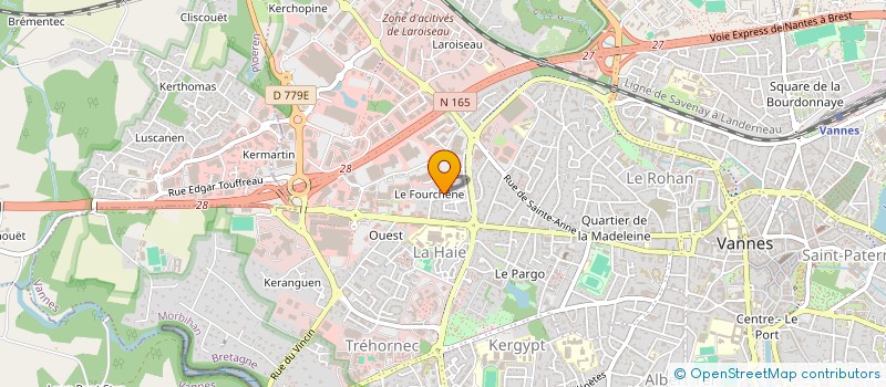 localisation de l'entreprise MONSIEUR SAMUEL FREY à VANNES